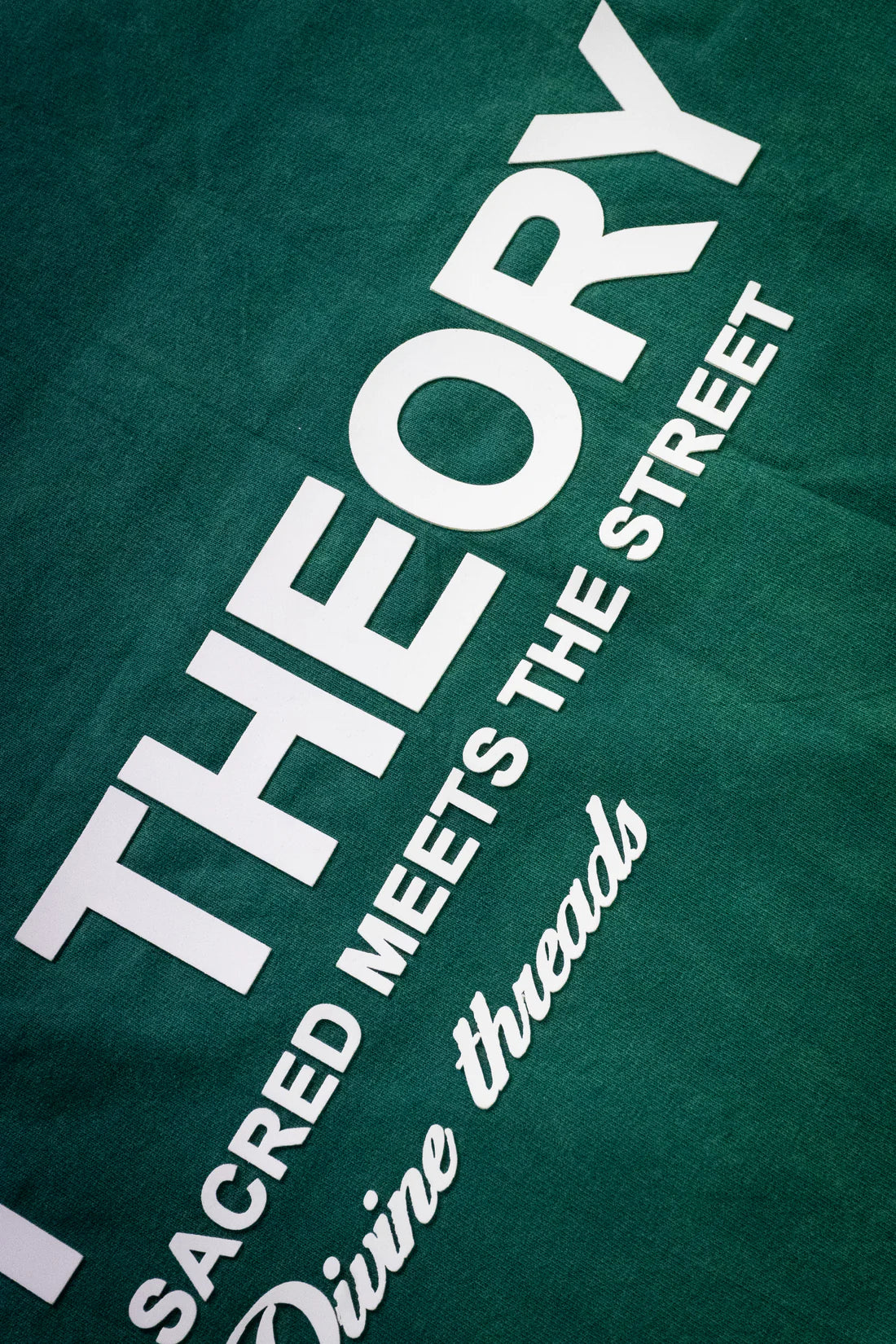 Saint theory hilos divinos verde desvanecido blanco