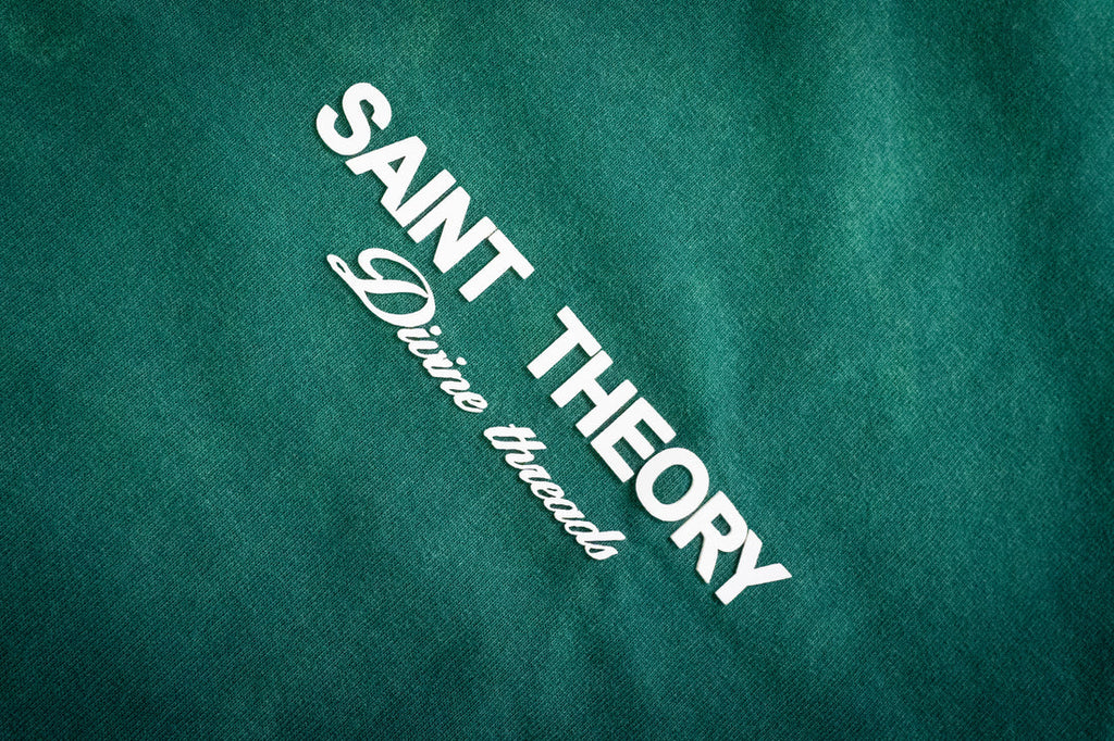 Saint theory hilos divinos verde desvanecido blanco