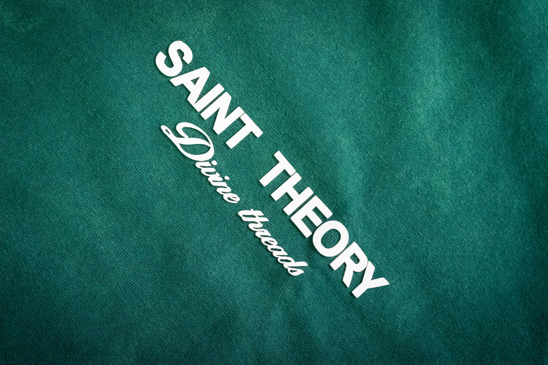 Saint theory hilos divinos verde desvanecido blanco