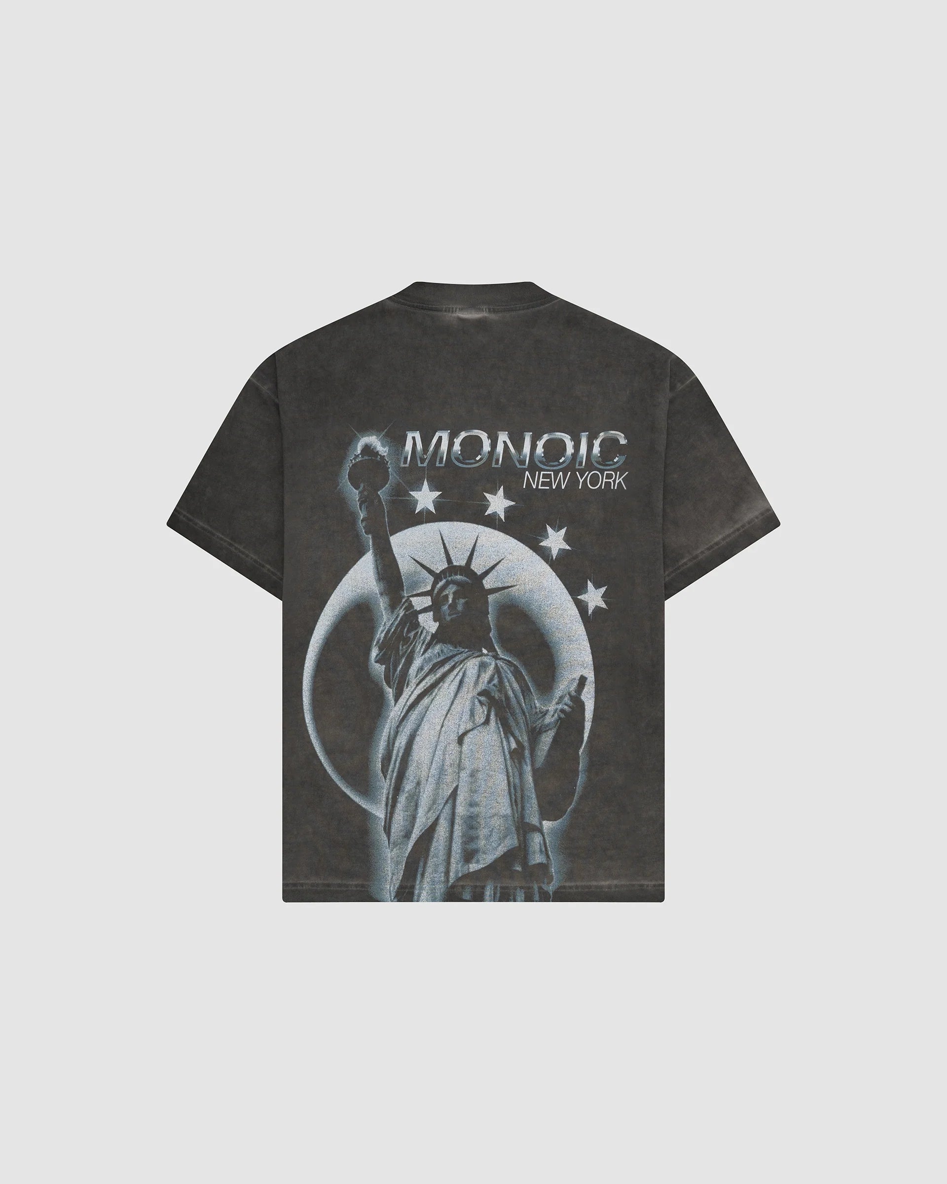 Monoic Camiseta Liberty - Gris Desgastado