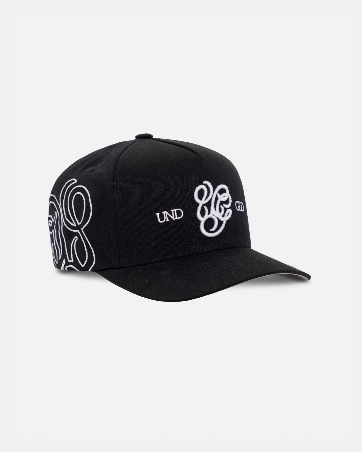 Undergold Basics UG Monogram High Crown Cap Black