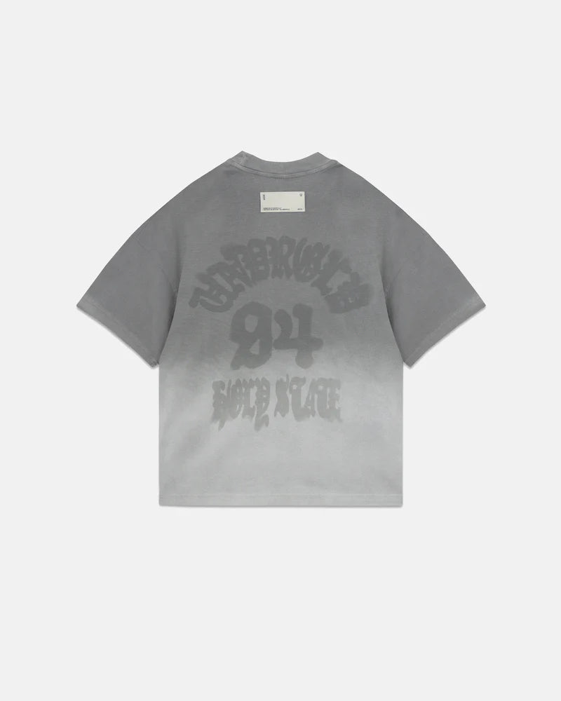 Undergold Holy State Beautiful Soul Boxy Fit Tshirt Faded Gray