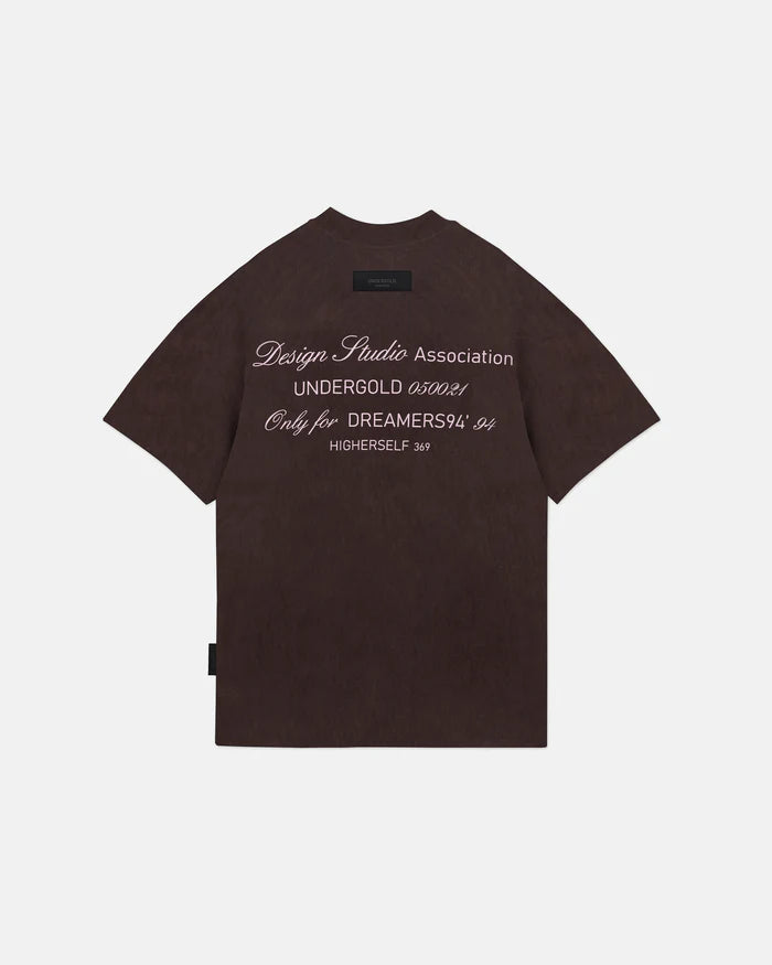 Undergold Dreamers Basic T-shirt Brown