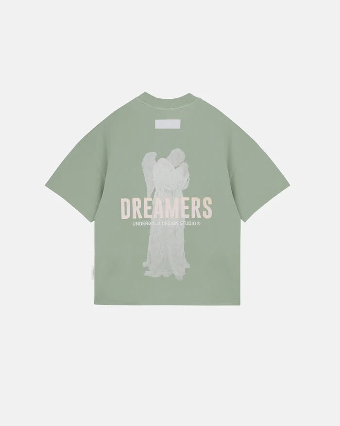 Undergold Dreamers The Prayer Boxy Fit T-shirt Green