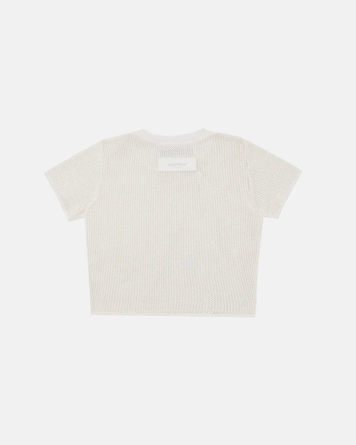 Undergold Basics Knit Baby Tee Cream