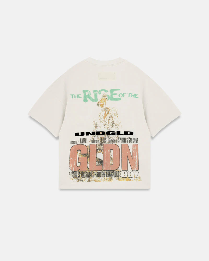 Undergold Holy State Gldn Prophecy Boxy Fit Tshirt White