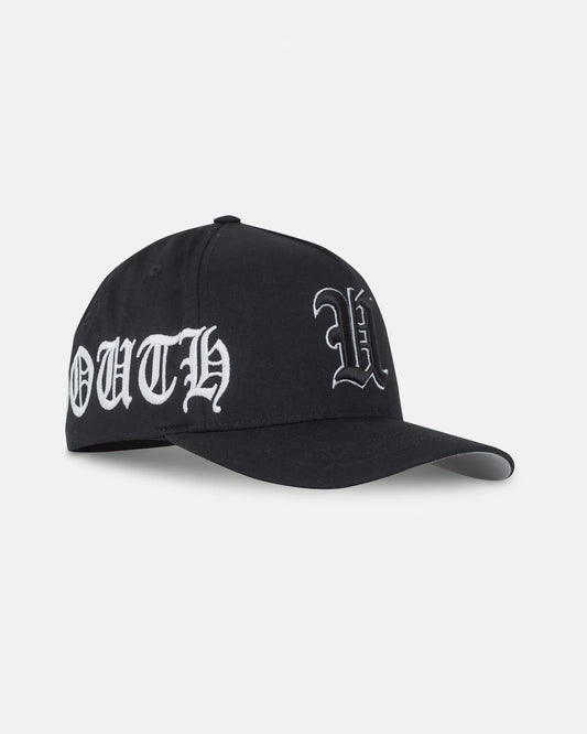 Undergold Line U South High Crown Cap Black
