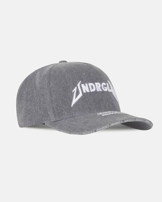 Undergold Thunder Rider Undrgld High Crown Cap Vintage Gray