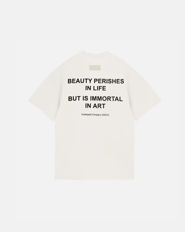 Undergold echoes beauty tshirt white