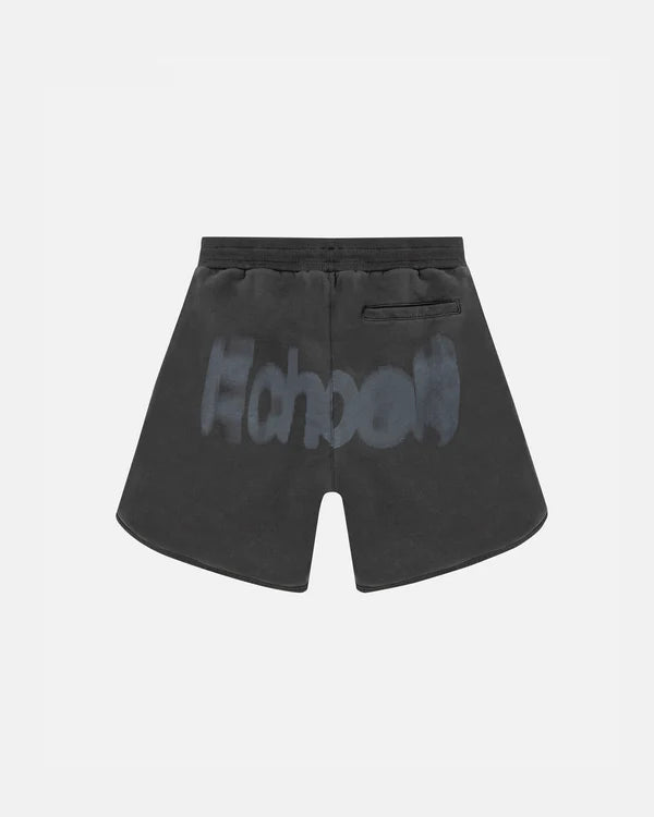 Undergold echoes echo biased shorts old washed gray