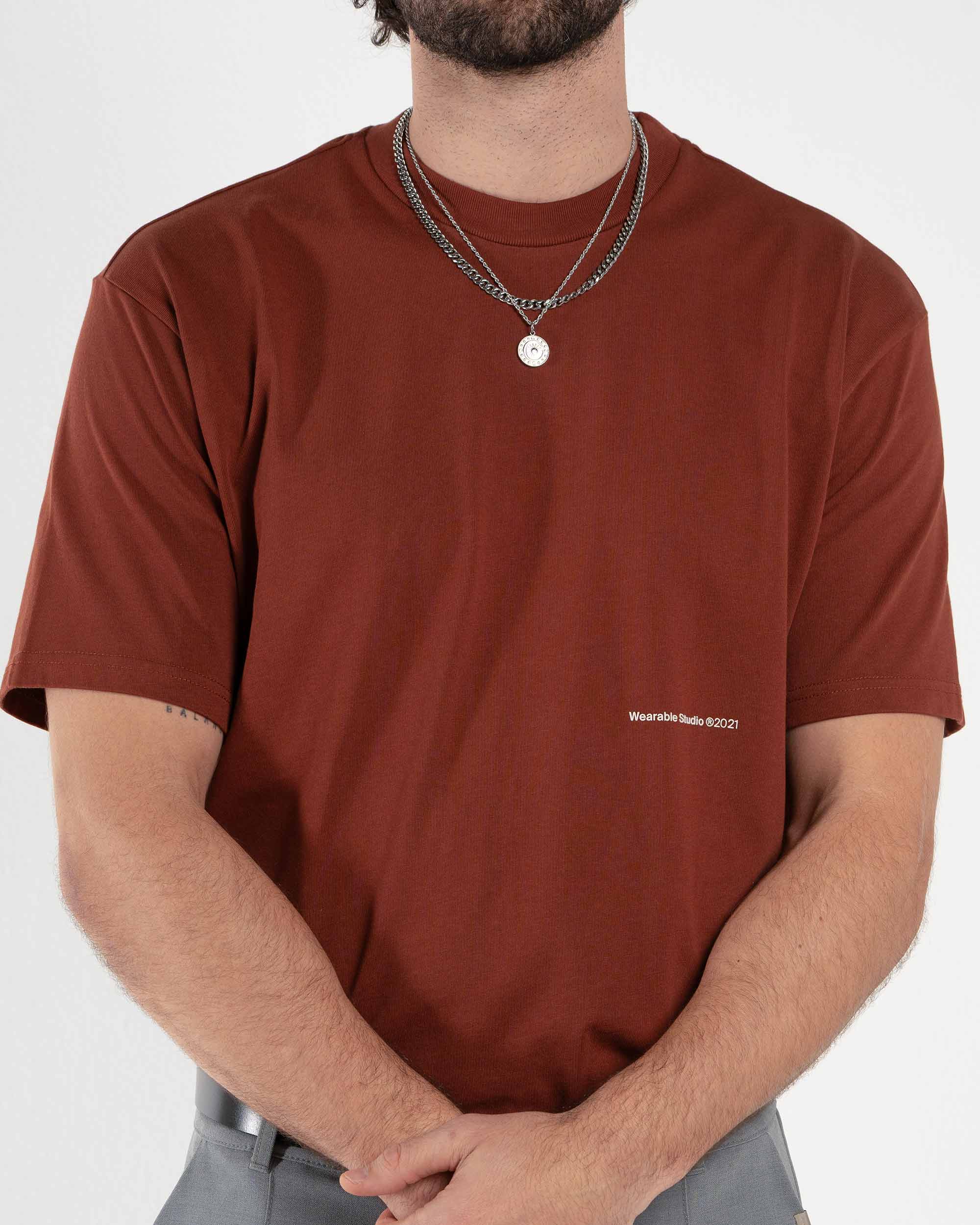 Birmano b signature brick red t-shirt