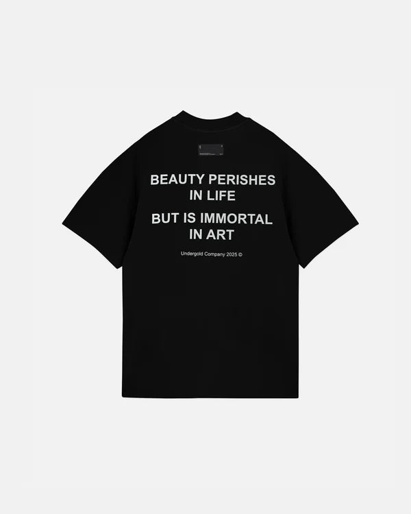 Undergold echoes beauty tshirt black