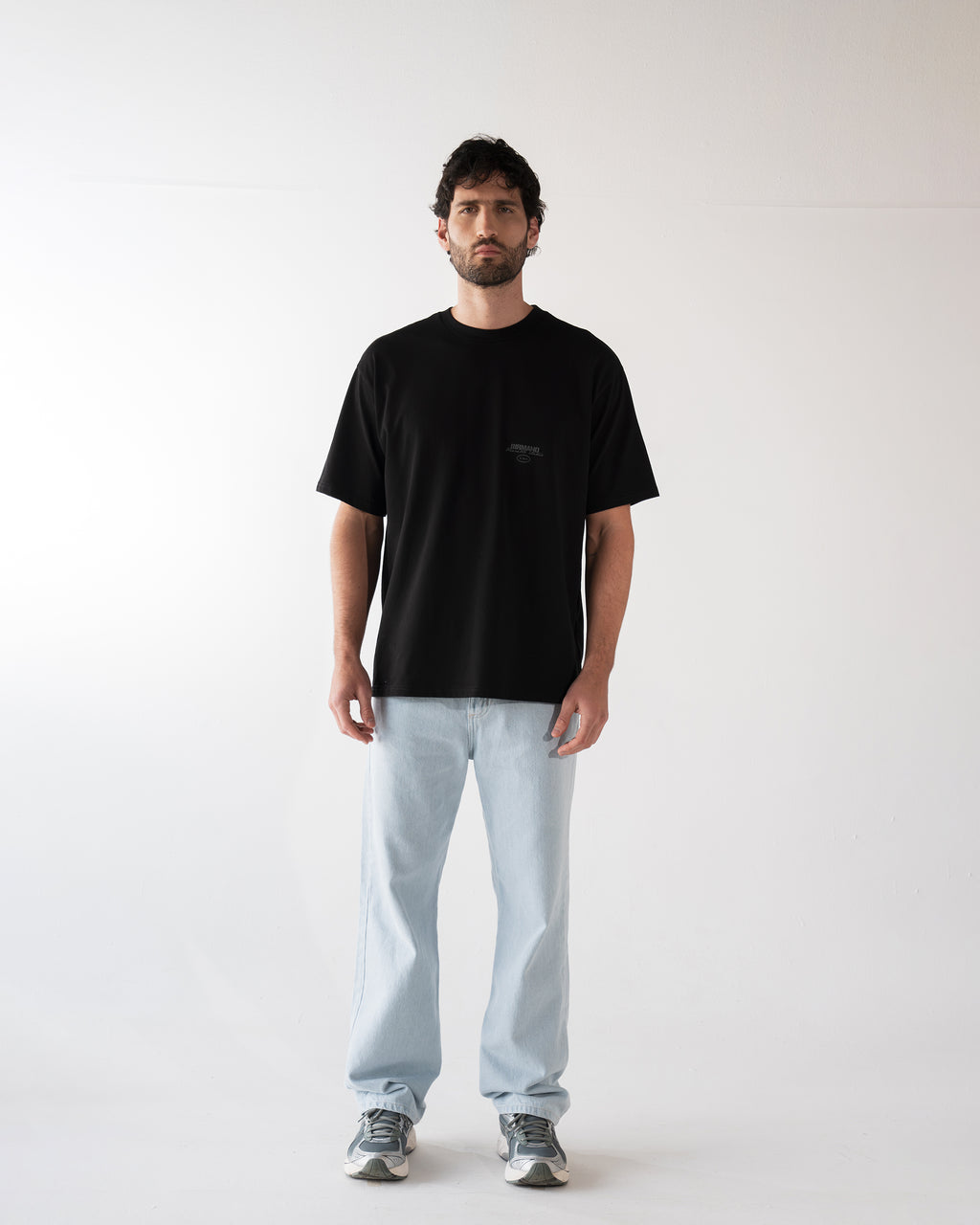 Birmano winterlands black t-shirt