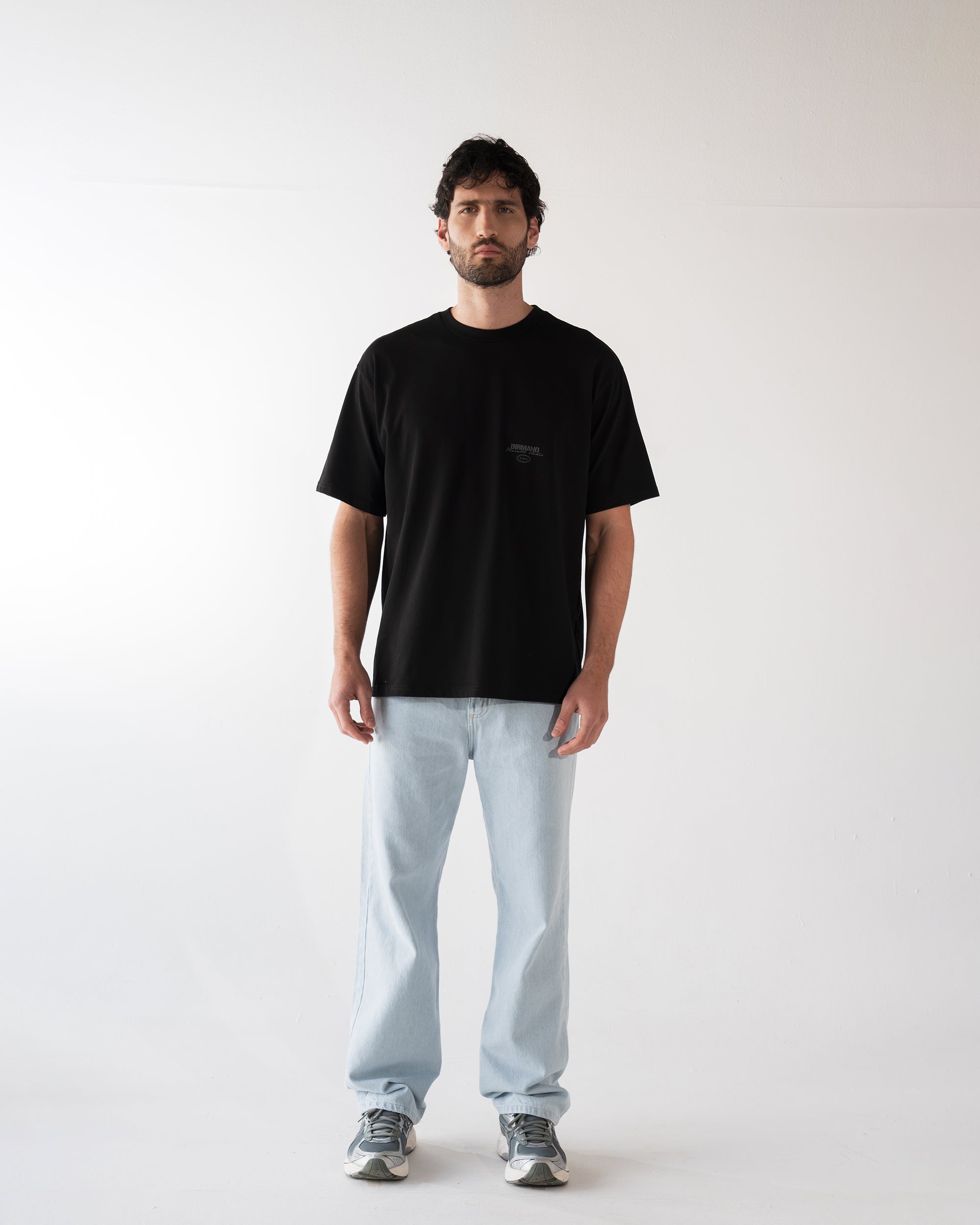 Birmano winterlands black t-shirt
