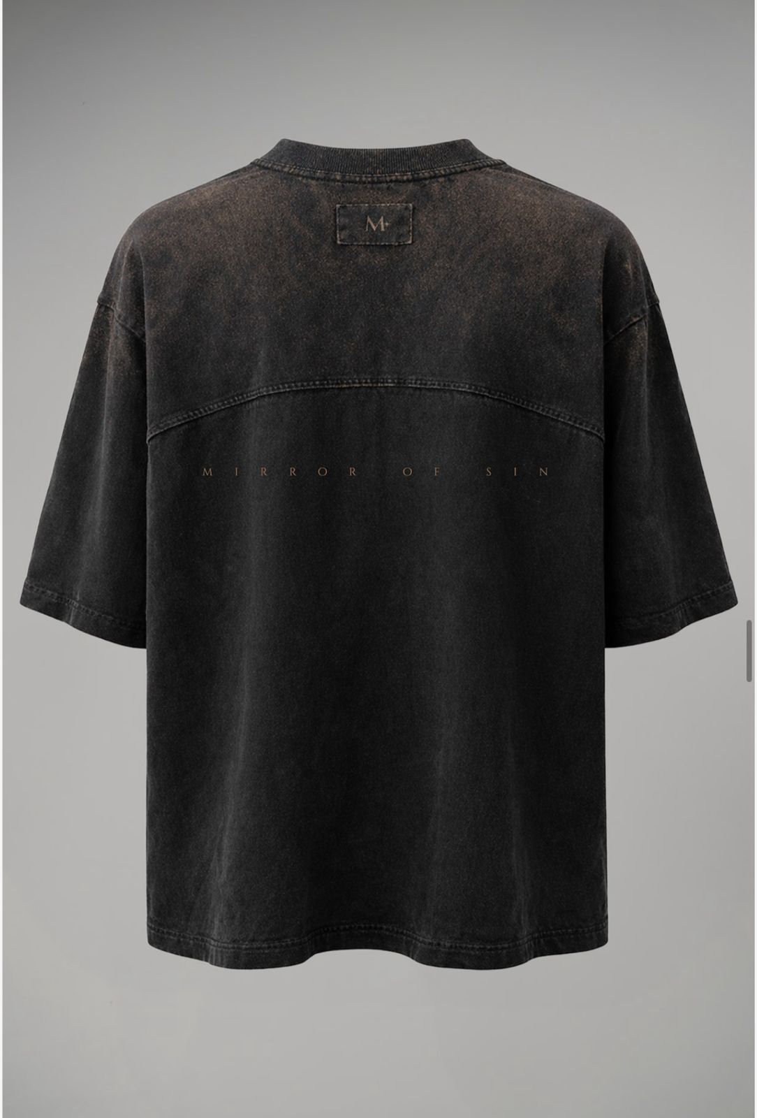Manifesto Camiseta boxyoversize acid mirror of sins