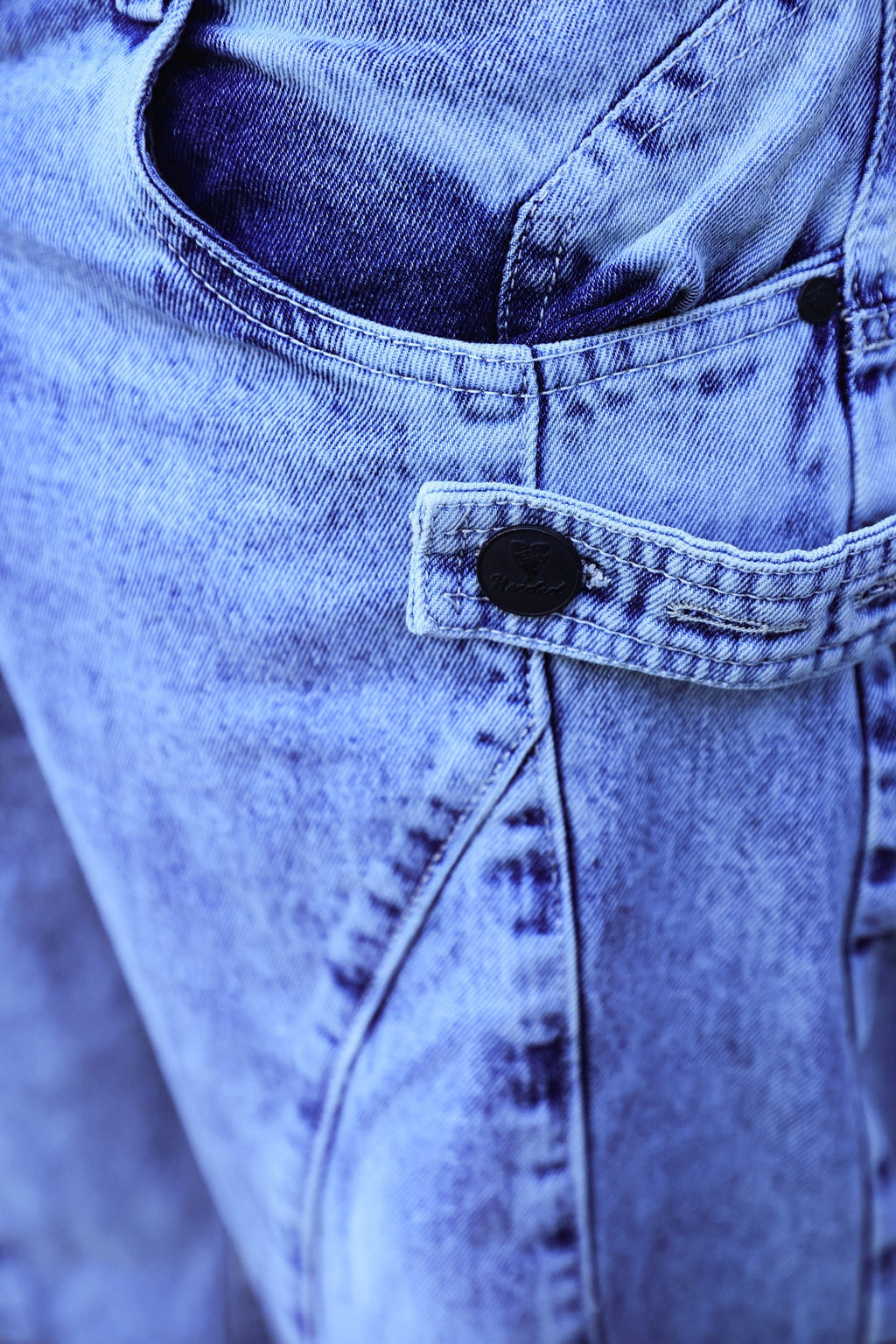 Hooded Baggy Hooded Jean 1/ 3 HTH008