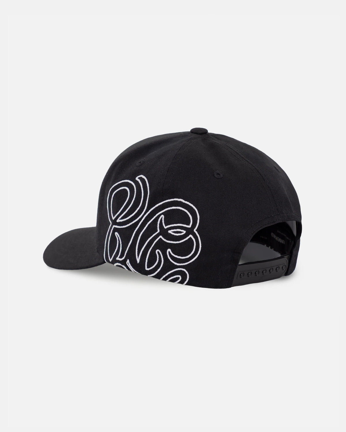 Undergold Basics UG Monogram High Crown Cap Black