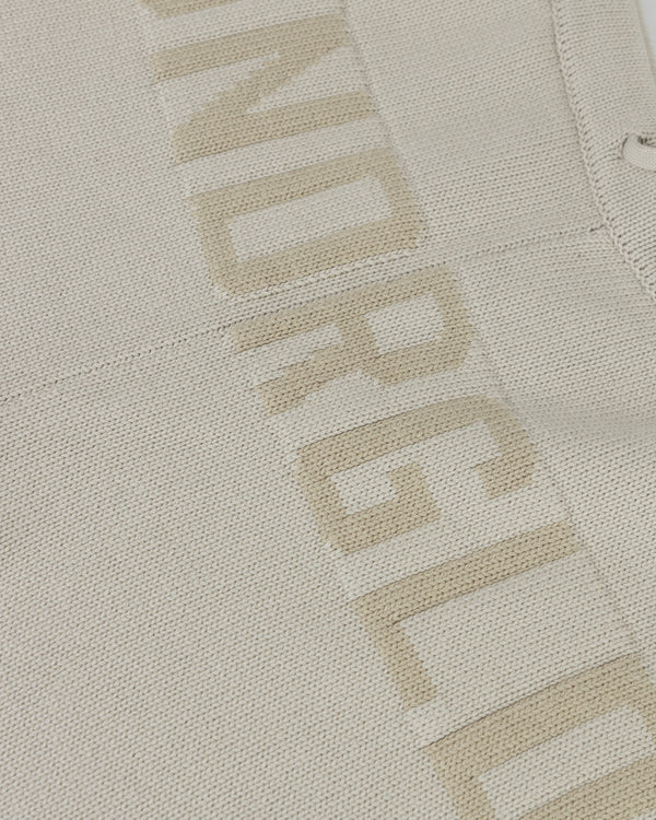 Undergold Basics UNDRGLD Knitted Shorts Cream
