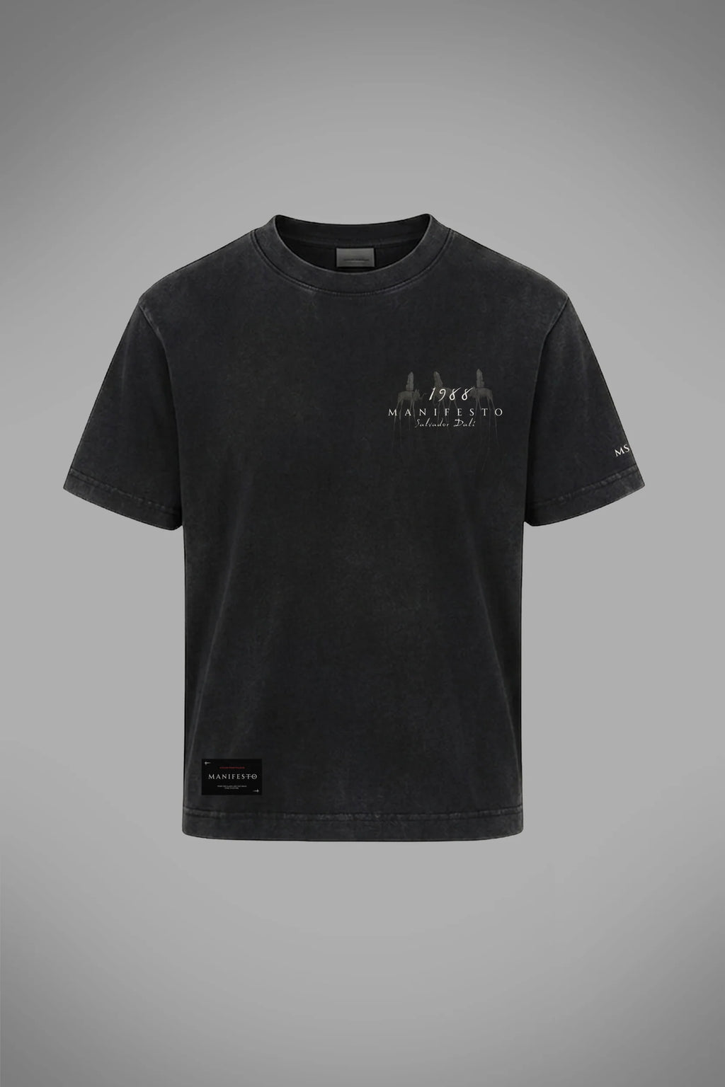 Manifesto Camiseta Regular Elefantes Dalí Old Wash