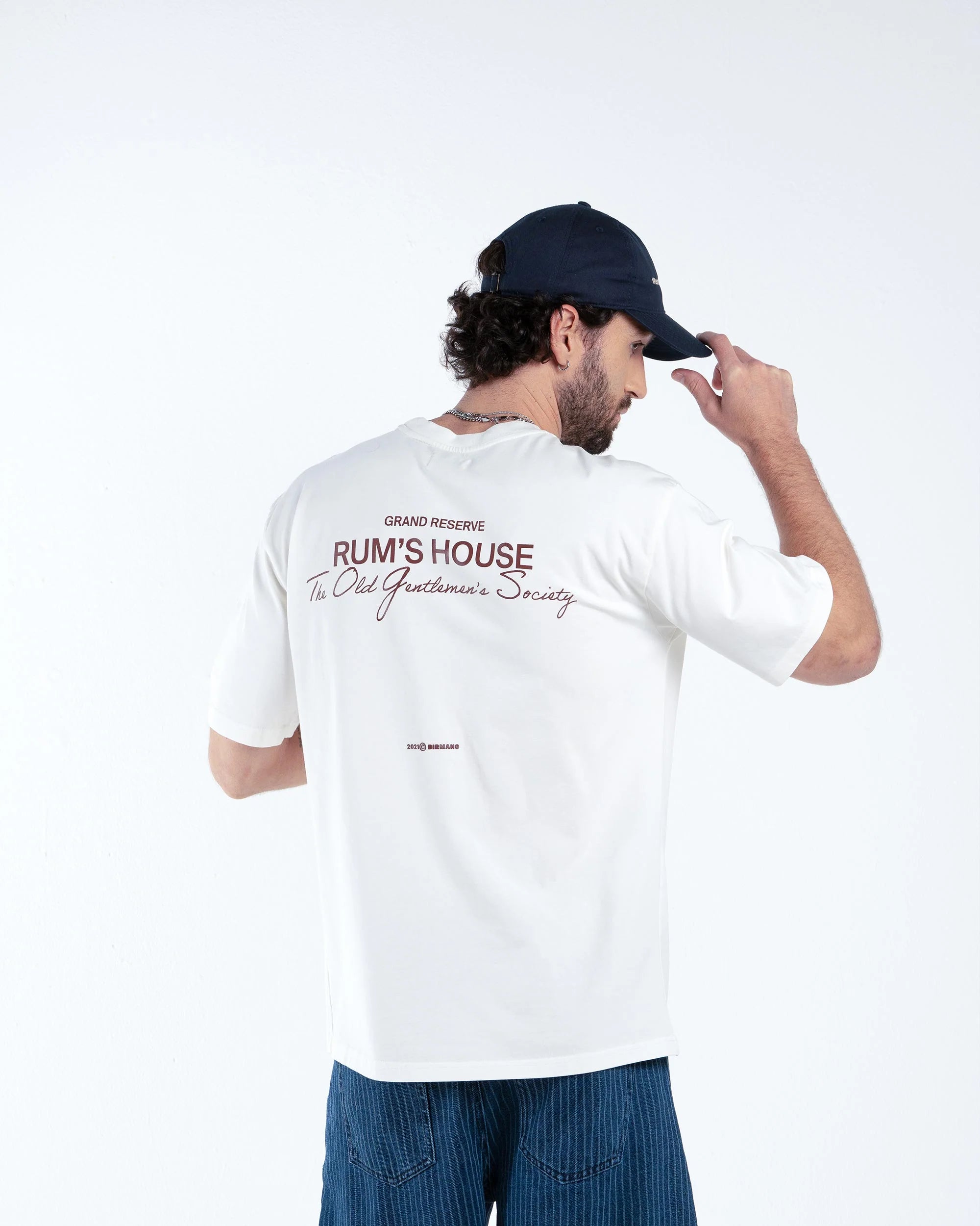 Birmano rum's house ivory t-shirt
