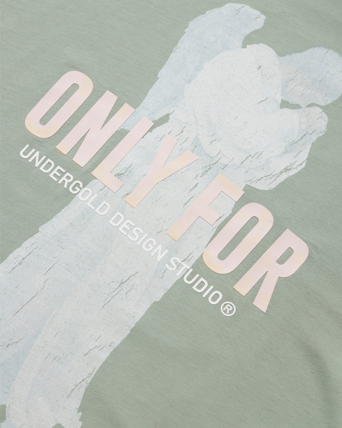 Undergold Dreamers The Prayer Boxy Fit T-shirt Green