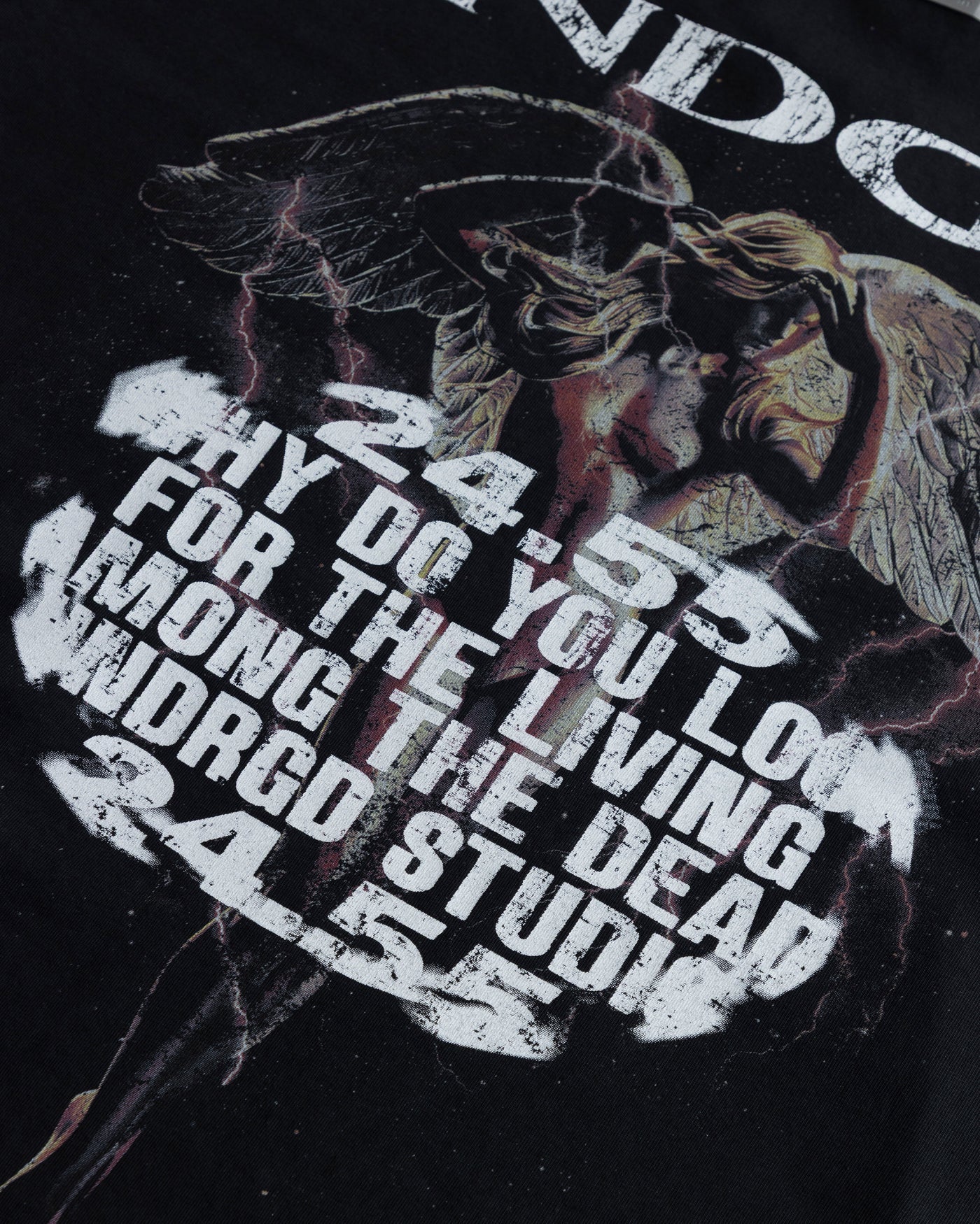 Undergold Agnus Dei Valkyrie Tshirt Vintage Black