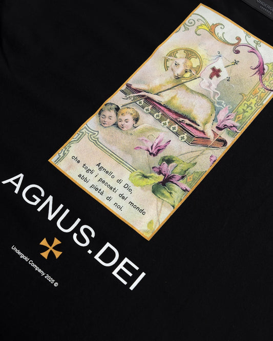 Undergold Agnus Dei Sheep Tshirt Black
