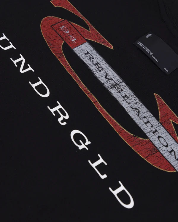 Undergold Revelation "U" Tshirt Black