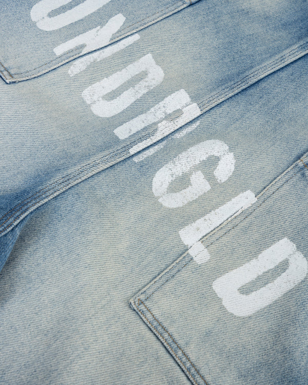 Undergold Spring Frayed Jorts Blue