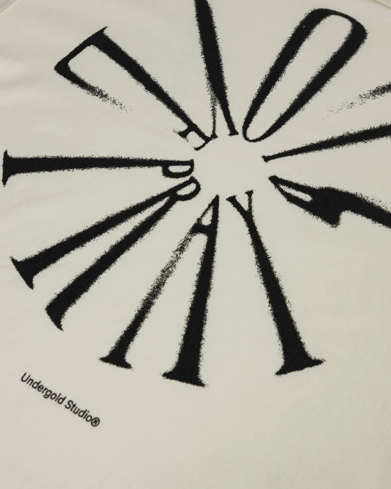 Undergold Spring Pray 4 Love Boxy Fit Tshirt White