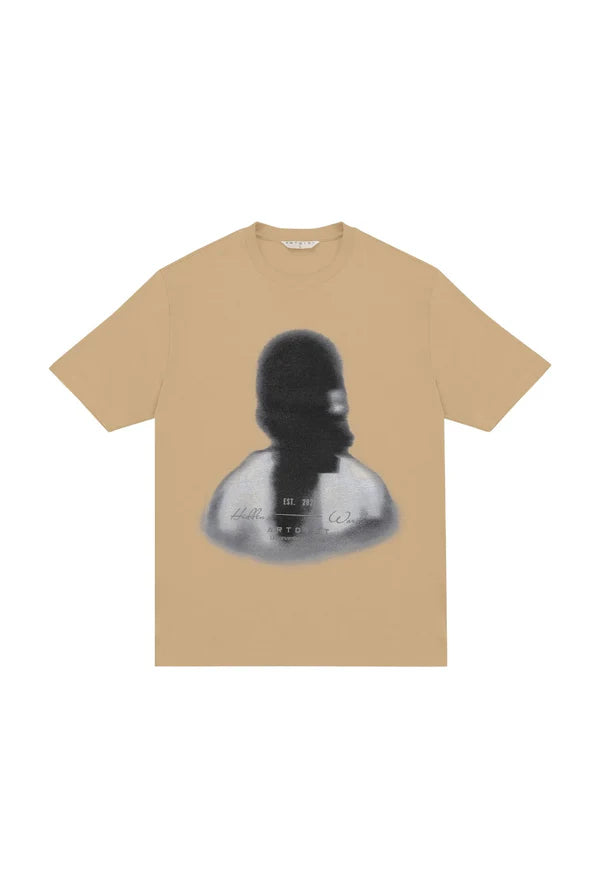 Artdist Blurred Face Light Safari T-Shirt