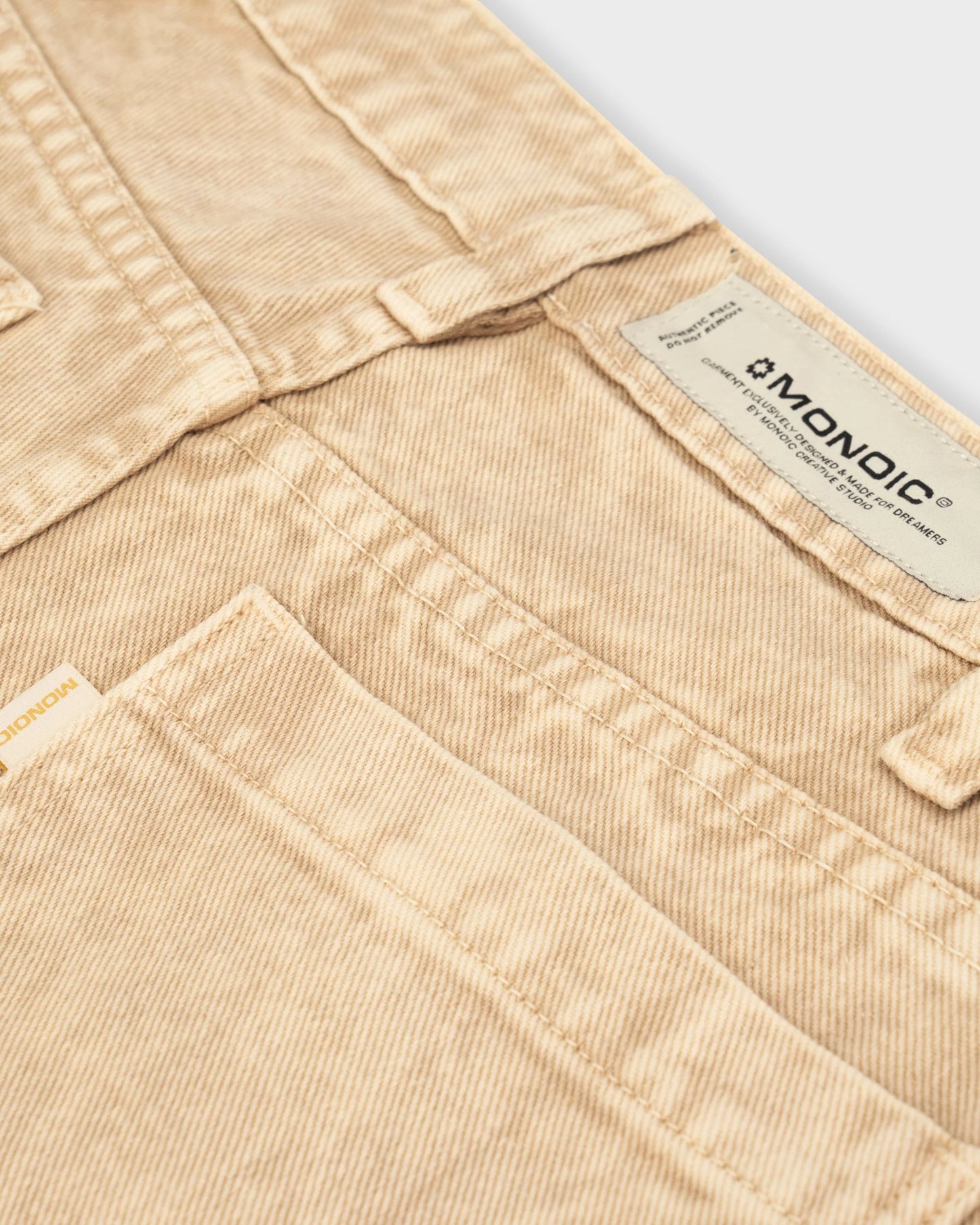 Monoic Work  Beige Pants