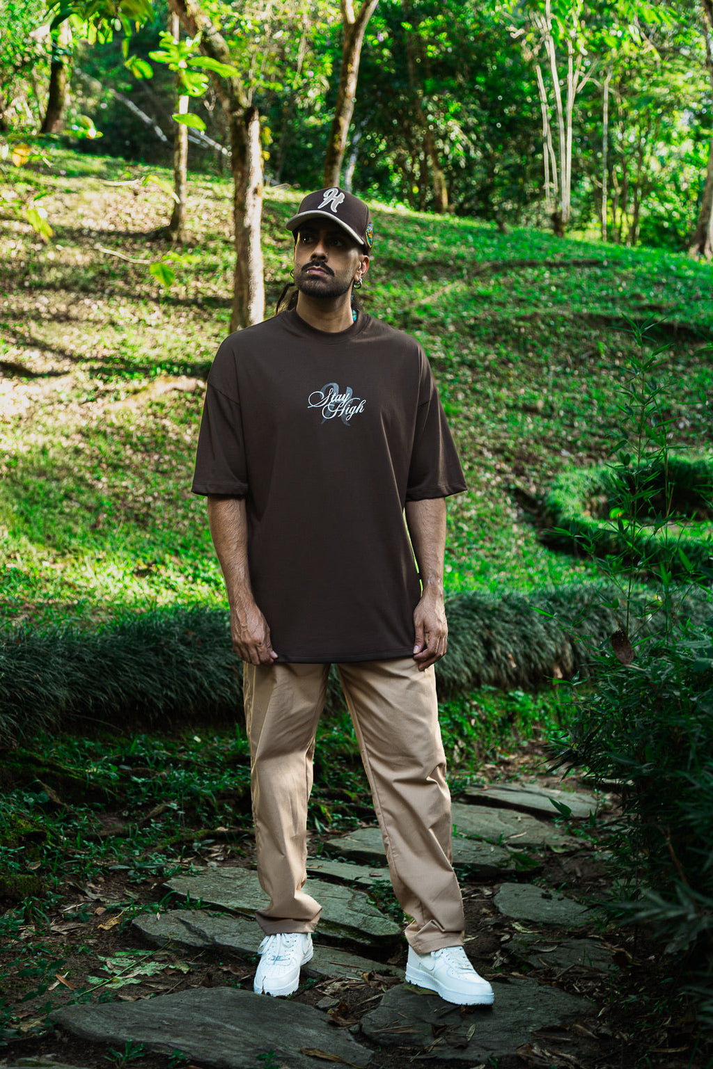 Hooded FourTwenty Coffee T-Shirt