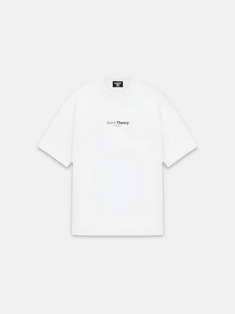Saint Theory camiseta hilos divinos zero white