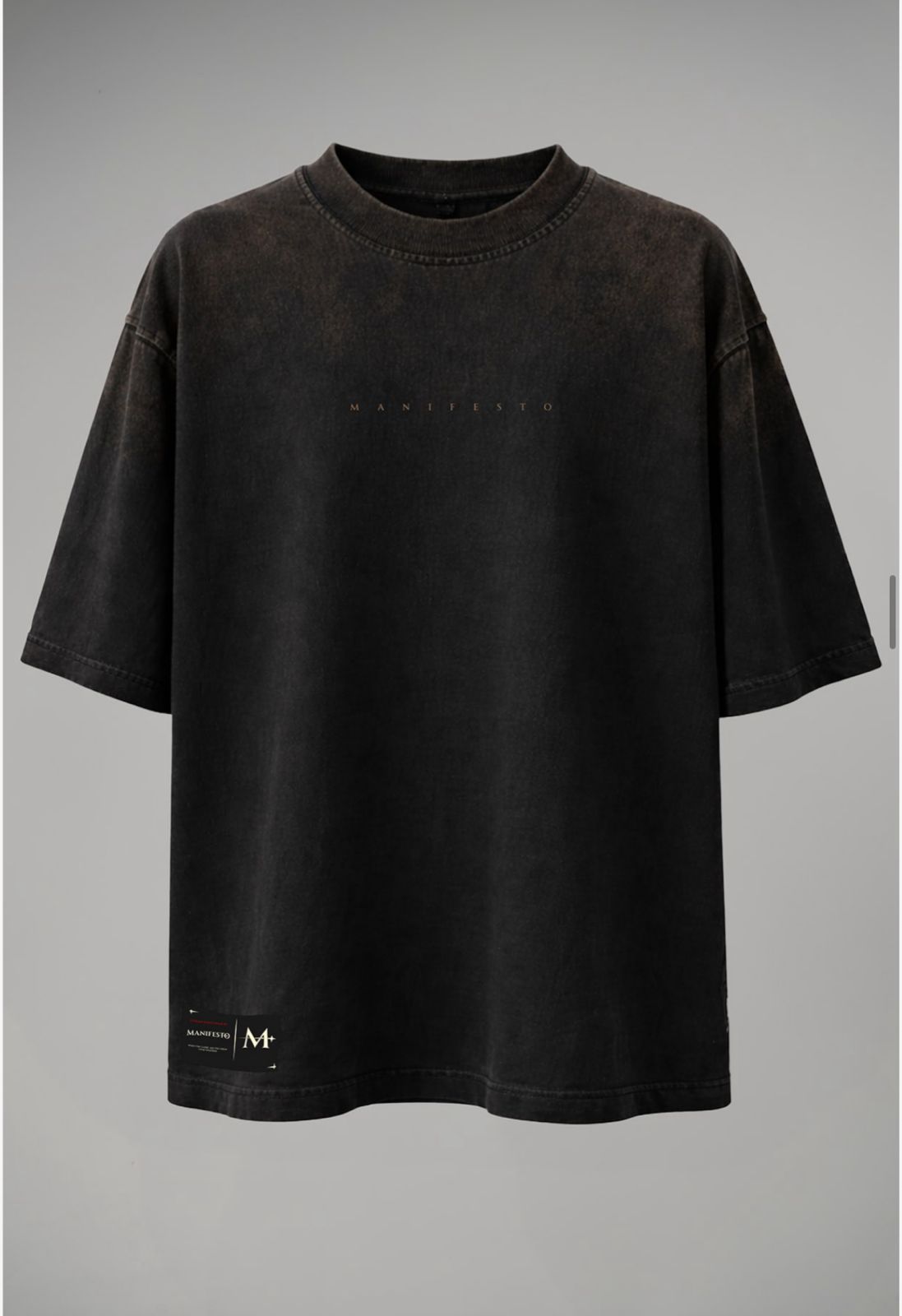 Manifesto Camiseta boxyoversize acid mirror of sins