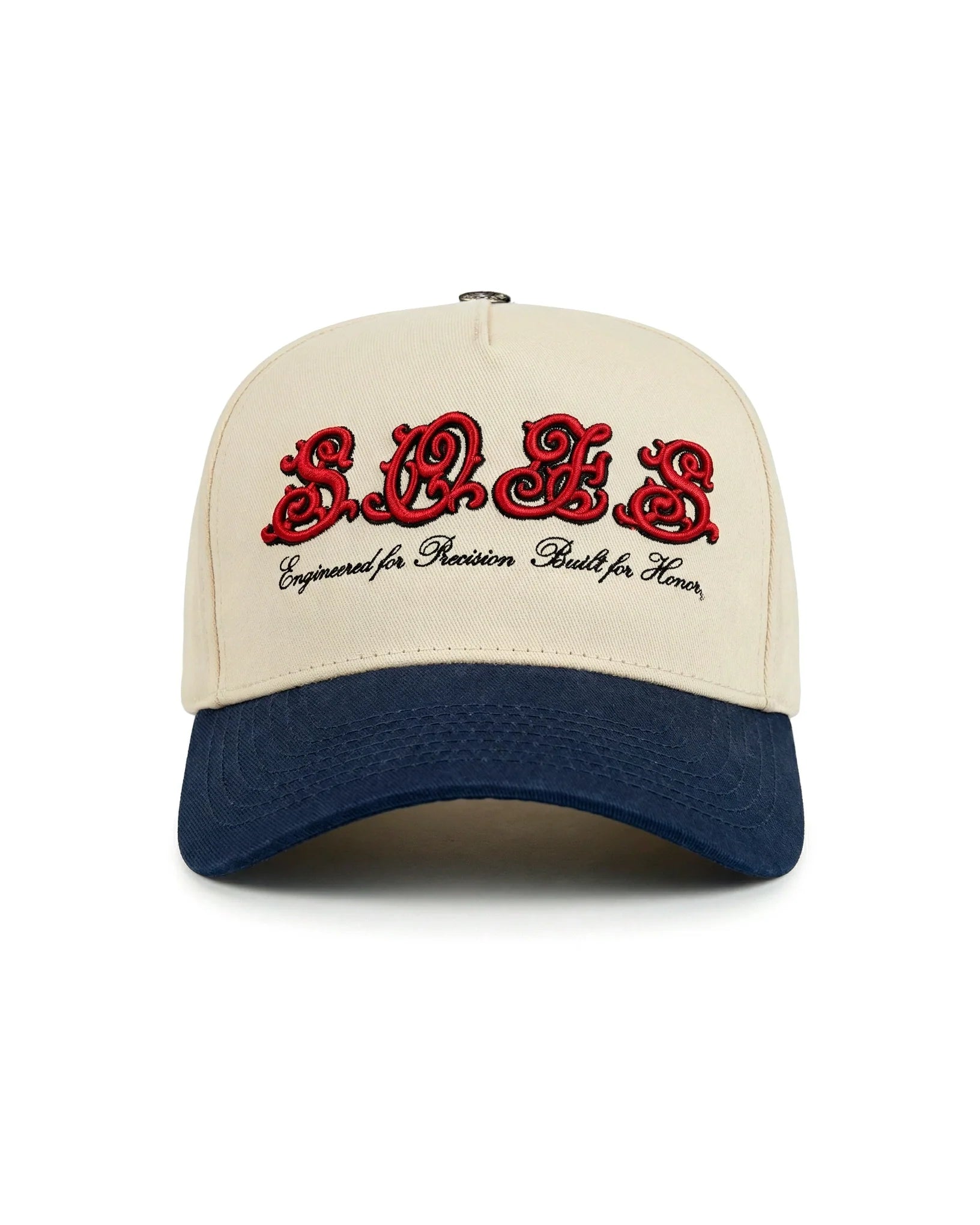 Son of son Territory issue — cream / navy PC-008