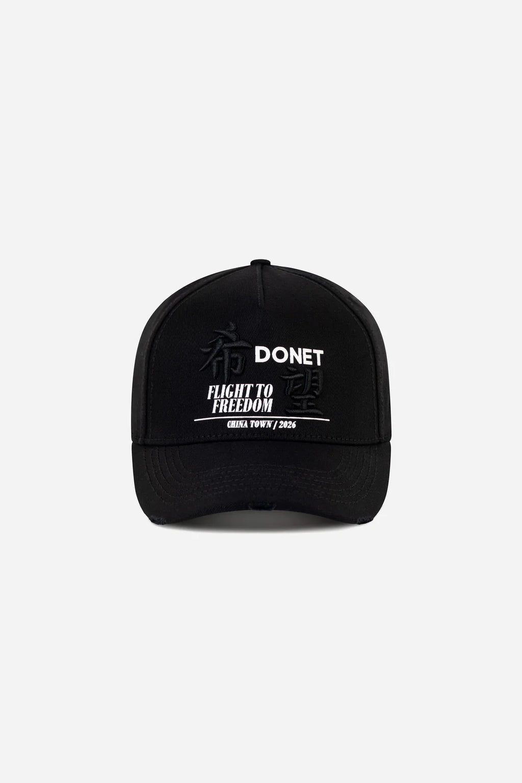 Donet cap hong black - white