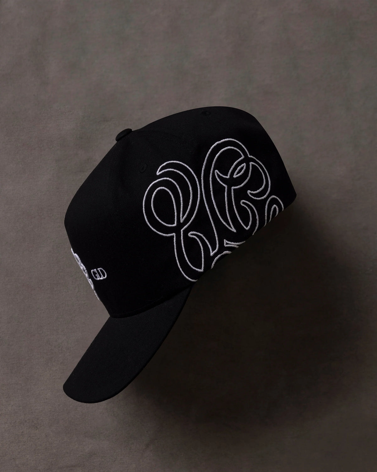 Undergold Basics UG Monogram High Crown Cap Black