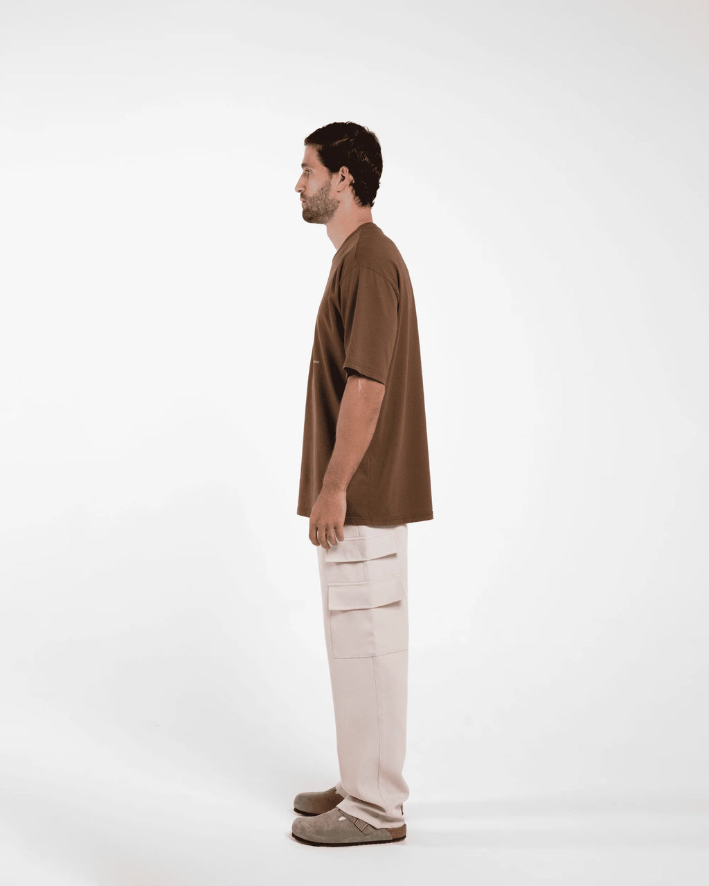 Birmano b signature brown t-shirt