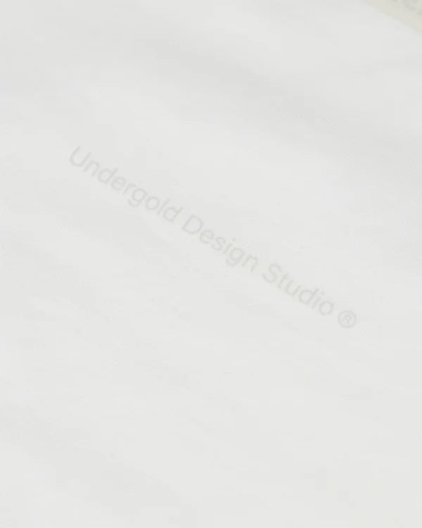 Undergold Capsule Blessed Are You Baby Tee White