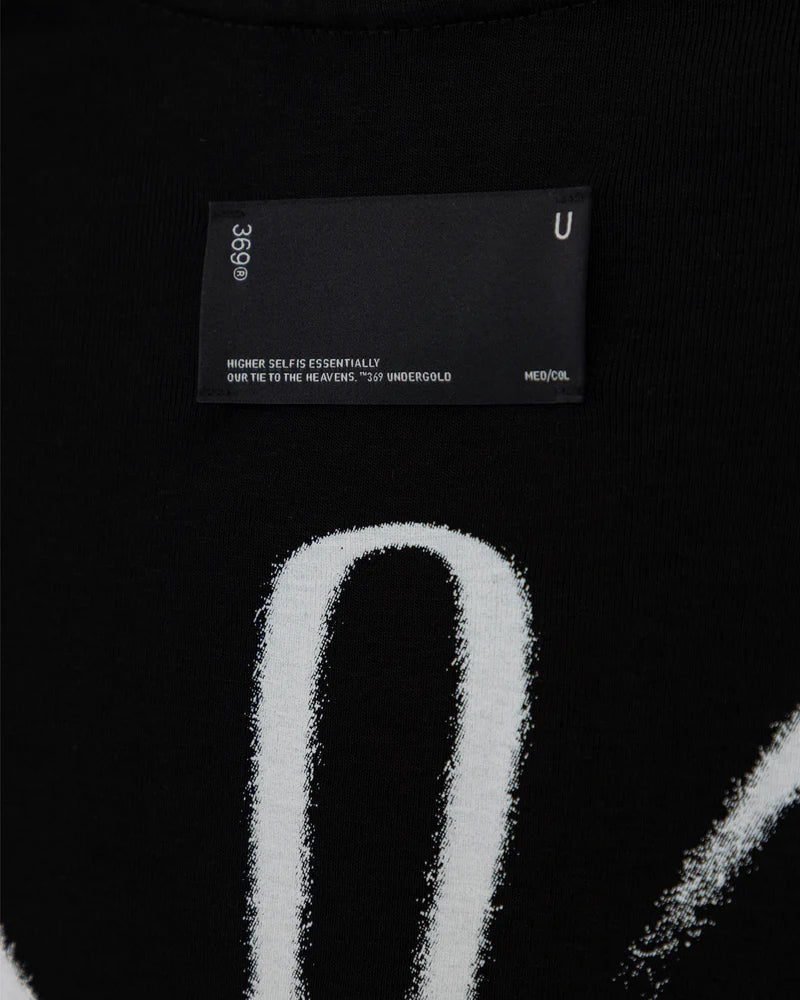 Undergold Spring Pray 4 Love Boxy Fit Tshirt Black