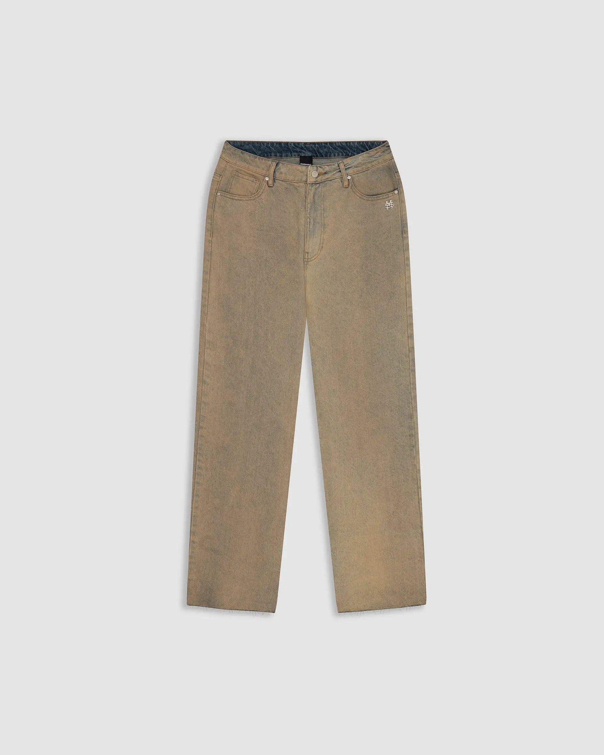 Monoic Wide Fit Jean - Rusty