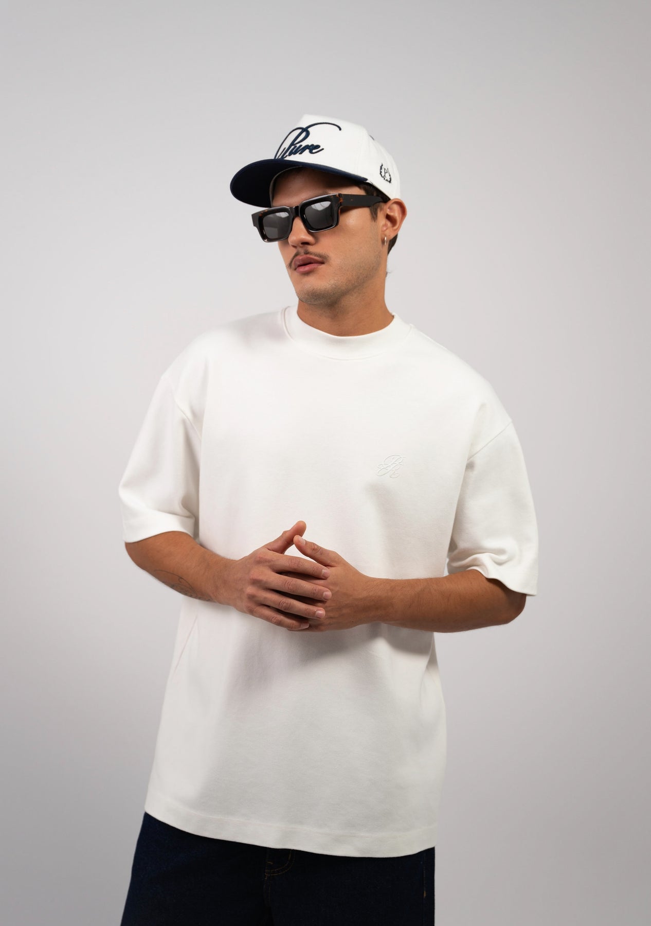 Pure White Logo T-Shirt PUR22620