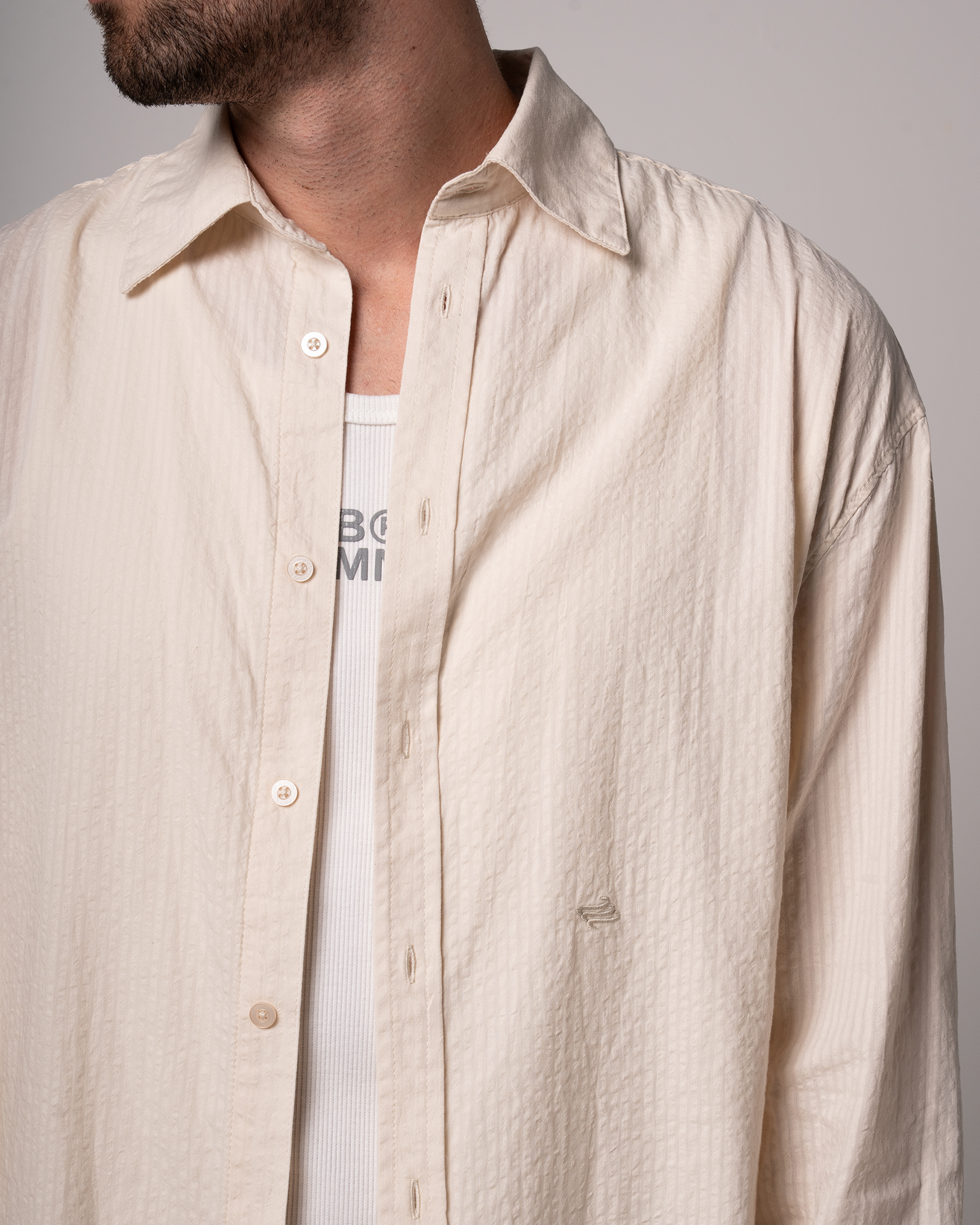 Birmano butter yellow shirt