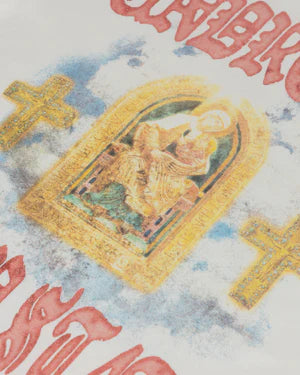 Undergold Holy State The Savior Boxy Fit Tshirt White