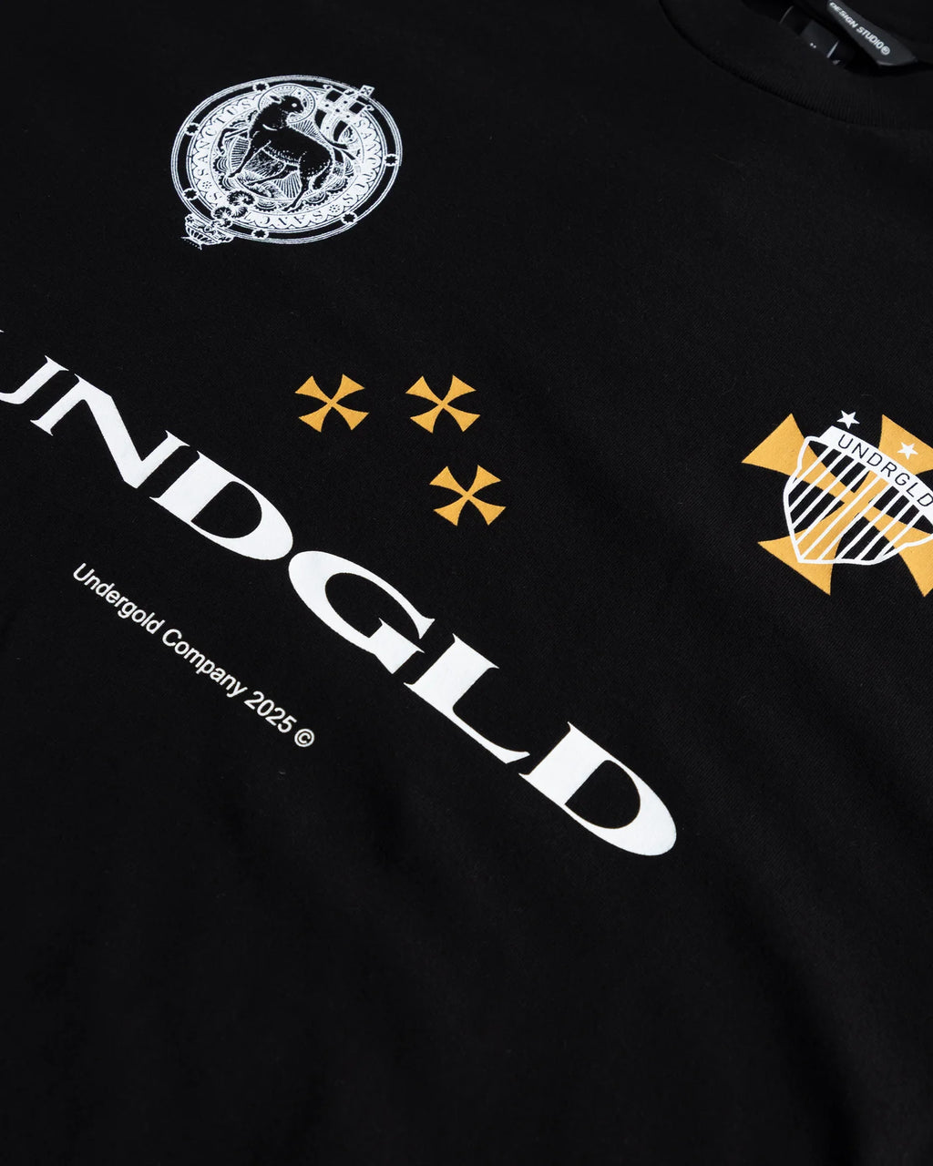 Undergold Agnus Dei Sheep Tshirt Black