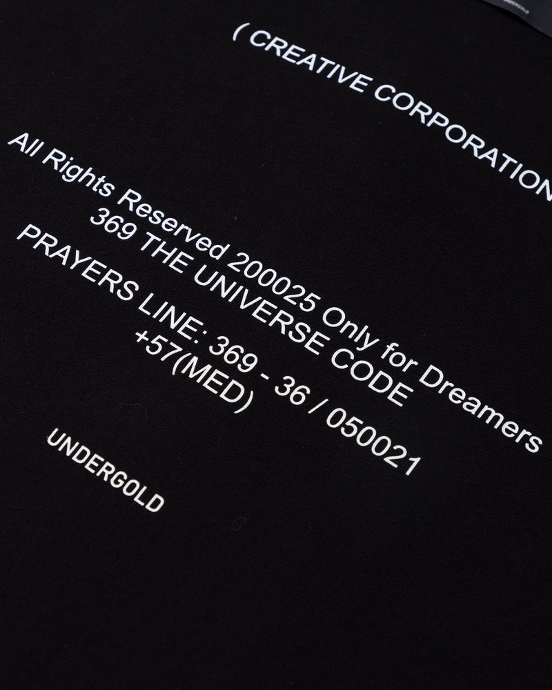 Undergold Golden Heritage Drop Tshirt Black