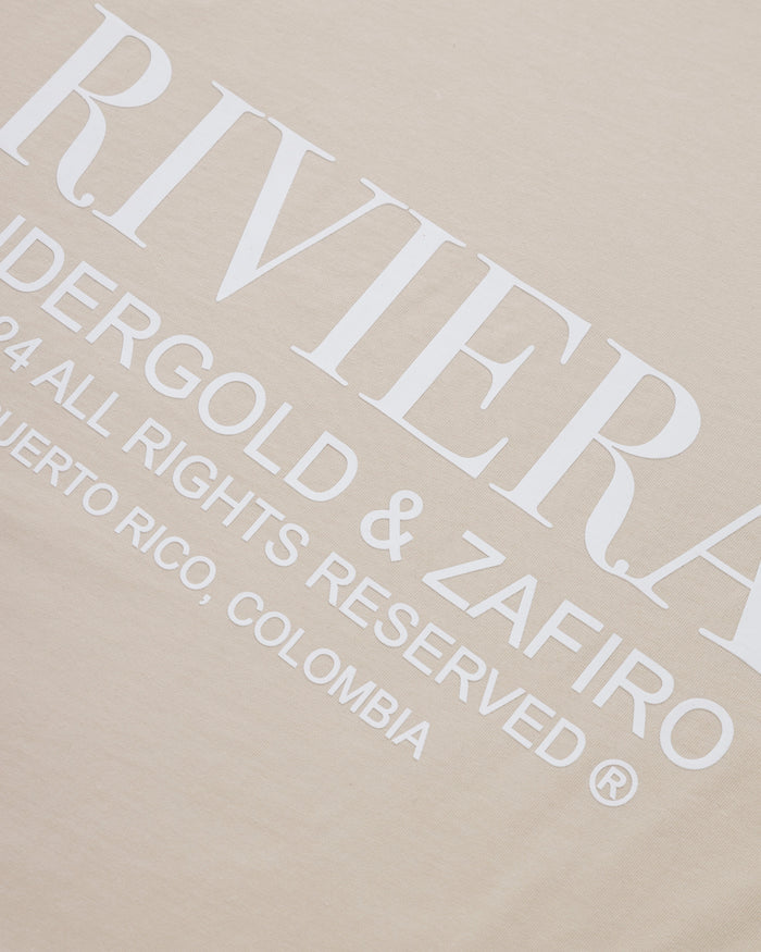 Undergold Riviera Trophie T-shirt Cream