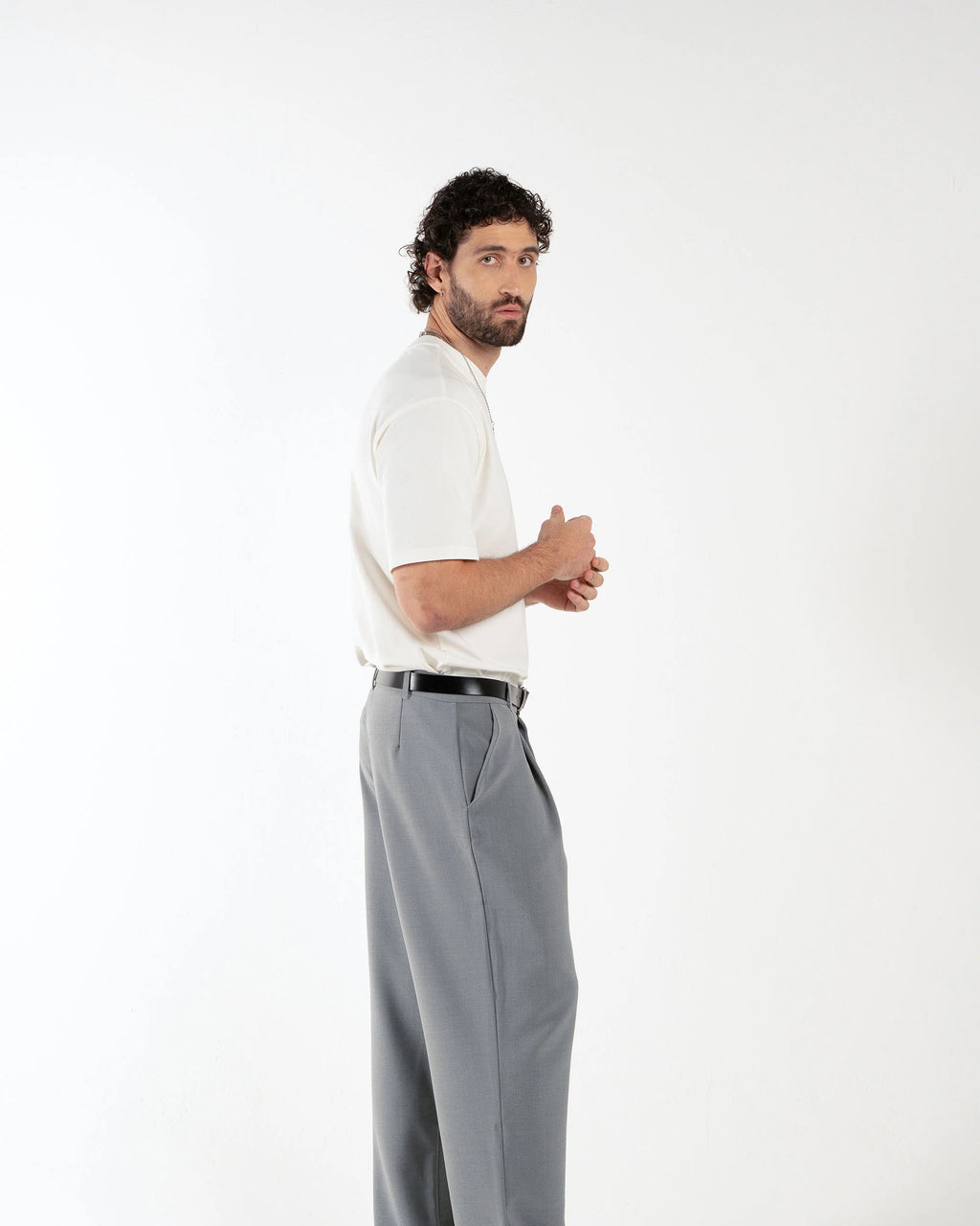 Birmano b signature ivory t-shirt