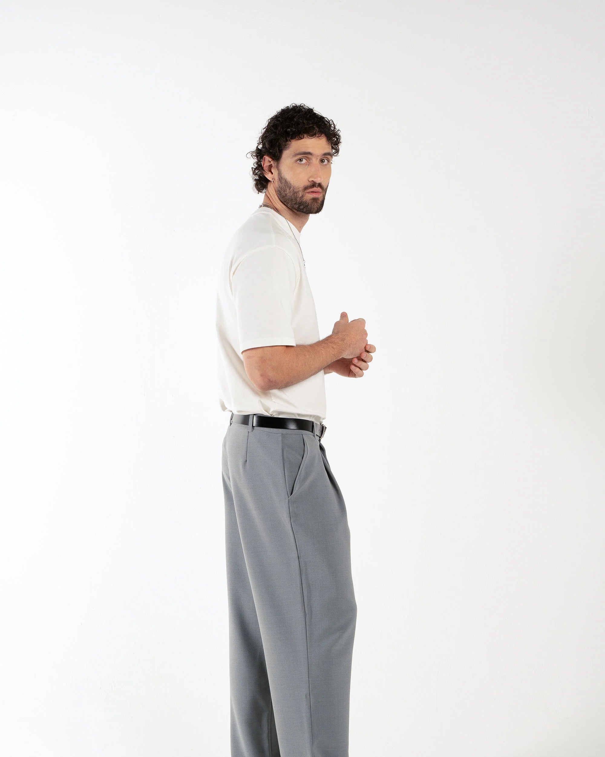 Birmano b signature ivory t-shirt